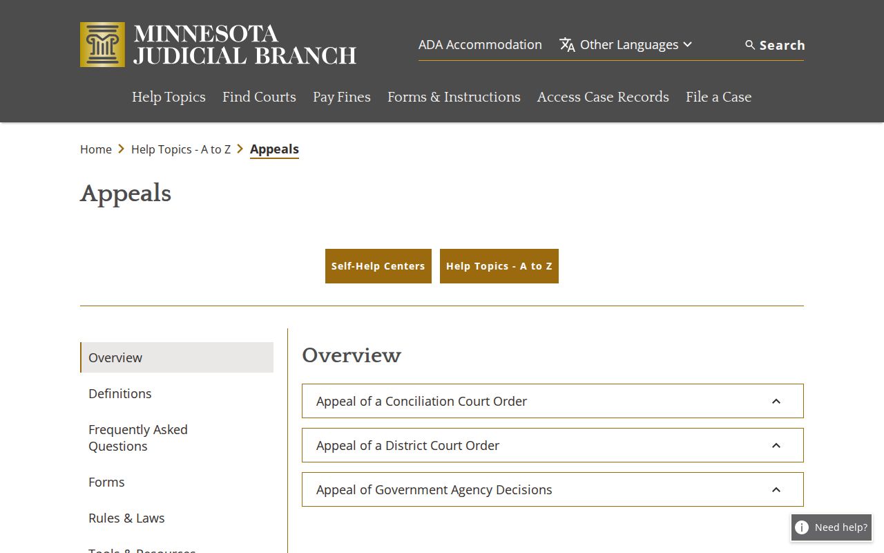 Faribault County court docket Minnesota appellate court resources